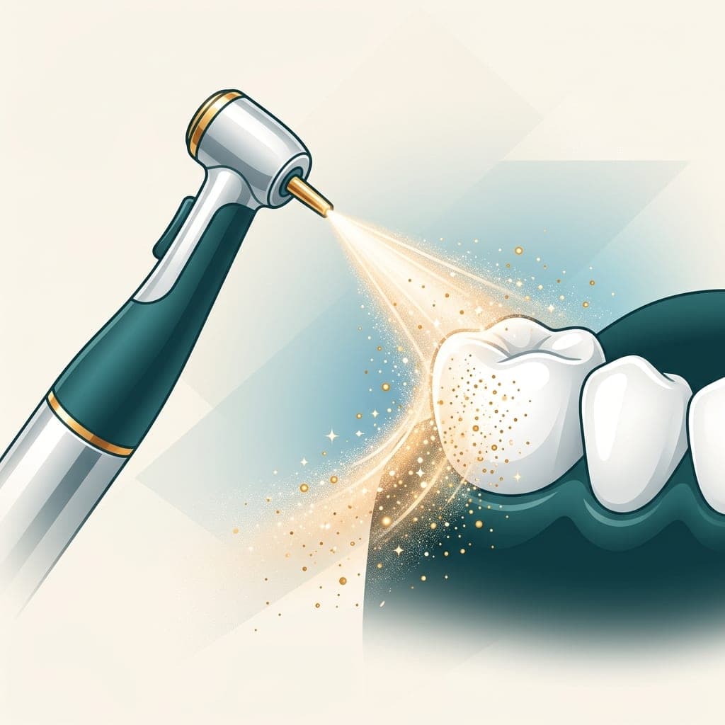 Swiss Airflow prophylaxis gentle mist handpiece