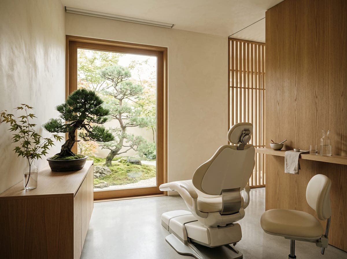 Dentilune private dentist clinic in Marylebone London minimalist consultation suite